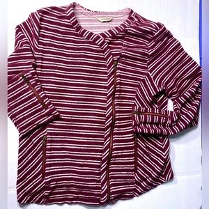 Lucky Brand terry cloth extra large sweater